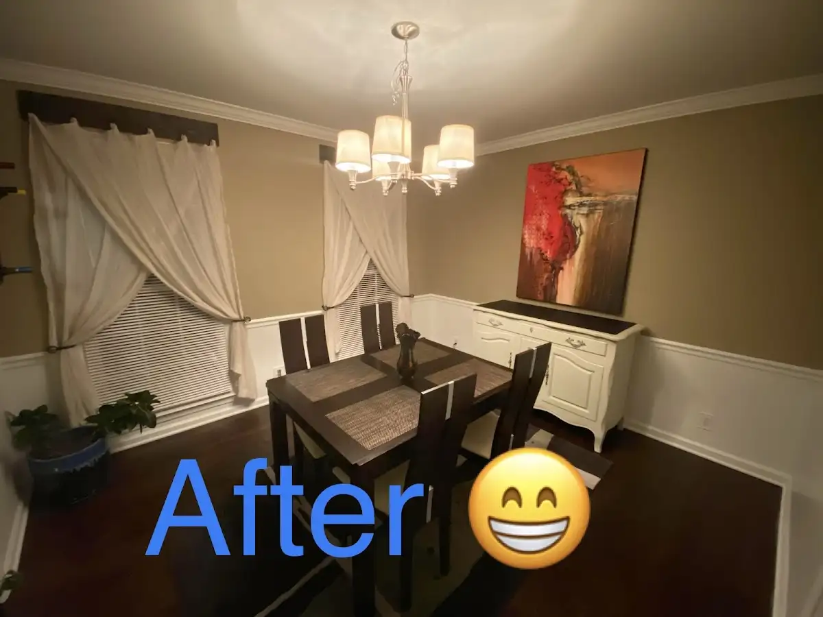 Professional dining room restoration after water damage in Berwick